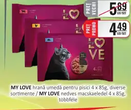 CBA MY LOVE hrană umedă pentru pisici Ofertă
