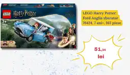 LEGO Harry Potter: Ford Anglia zburator 76424, 7 ani+, 165 piese