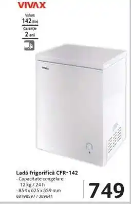 Selgros Ladă frigorifică CFR-142 Ofertă