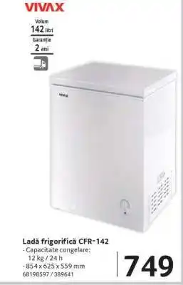 Selgros Ladă frigorifică CFR-142 Ofertă