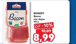 Kaufland REINERT Bacon mic dejun Ofertă