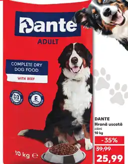Kaufland DANTE Hrană uscată câini Ofertă