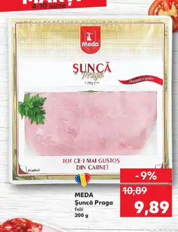 Kaufland MEDA Şuncă Praga felii Ofertă