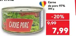 Kaufland Carne de porc 97% Ofertă