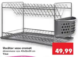 Kaufland Uscător vase cromat Ofertă