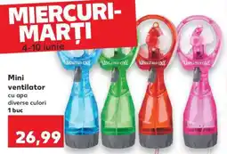 Kaufland Mini ventilator cu apa Ofertă