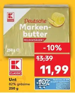 Kaufland Unt Deutsche Markenbutter Ofertă