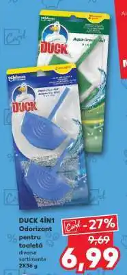 Kaufland DUCK 4IN1 Odorizant pentru toaleta Ofertă