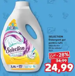 Kaufland SELECTION Detergent gel pentru rufe Ofertă