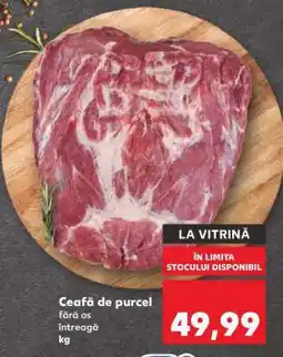 Kaufland Ceafă de purcel Ofertă