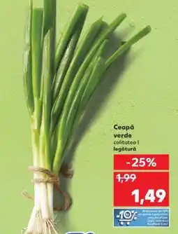 Kaufland Ceapă verde Ofertă