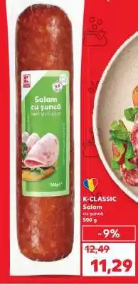 Kaufland K-CLASSIC Salam cu șuncă Ofertă
