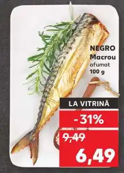 Kaufland Macrou afumat 100 g Ofertă