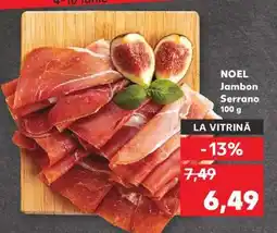 Kaufland NOEL Jambon Serrano 100 g Ofertă