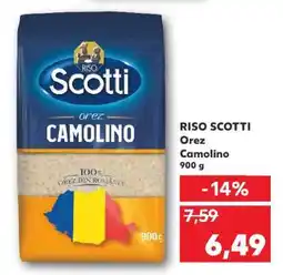 Kaufland RISO SCOTTI Orez camolino Ofertă