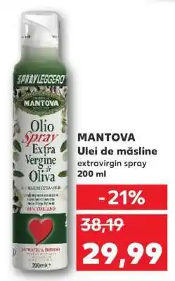 Kaufland MANTOVA Ulei de măsline extravirgin spray Ofertă