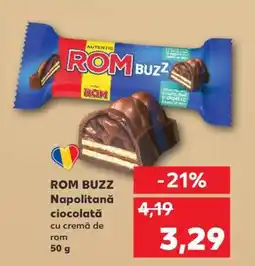 Kaufland ROM BUZZ Napolitană ciocolată Ofertă