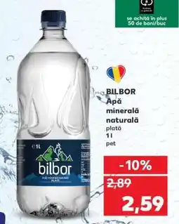 Kaufland BILBOR Apă minerală naturală Ofertă