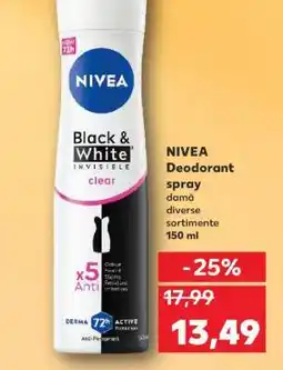 Kaufland NIVEA Deodorant spray Ofertă