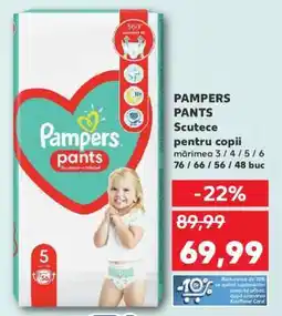Kaufland PAMPERS PANTS Ofertă