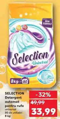 Kaufland SELECTION Detergent automat pentru rufe Ofertă