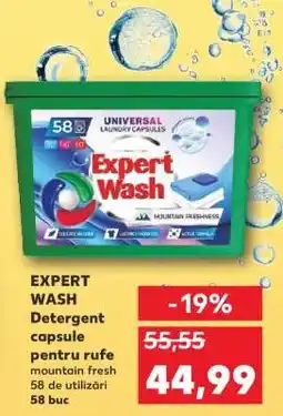Kaufland EXPERT WASH Detergent capsule Ofertă