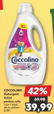 Kaufland COCCOLINO Detergent lichid Ofertă