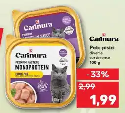 Kaufland CARINURA Pate pisici Ofertă