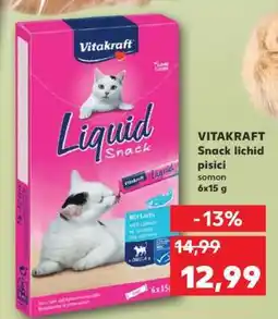 Kaufland VITAKRAFT Snack lichid pisici Ofertă
