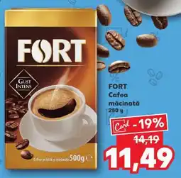 Kaufland FORT Cafea măcinată 250 g Ofertă