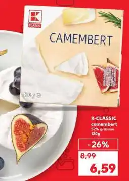 Kaufland K-CLASSIC camembert Ofertă