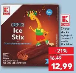 Kaufland Choco sticks Ofertă