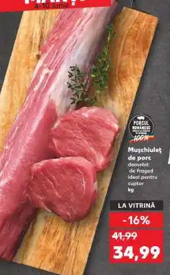 Kaufland Mușchiuleț de porc Ofertă