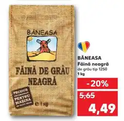 Kaufland BĂNEASA Făină neagră Ofertă