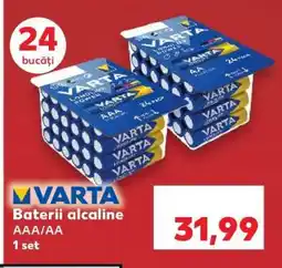 Kaufland VARTA Baterii alcaline Ofertă