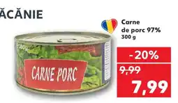 Kaufland Carne de porc 97% 300 g Ofertă