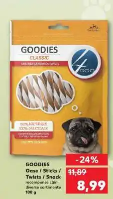 Kaufland GOODIES Oase / Sticks / Twists / Snack Ofertă