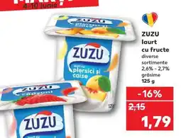 Kaufland ZUZU Iaurt cu fructe Ofertă