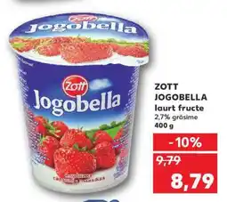 Kaufland ZOTT JOGOBELLA laurt fructe Ofertă