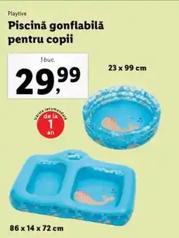 Lidl Piscină gonflabilă pentru copii Ofertă