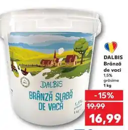 Kaufland DALBIS Brânză de vaci Ofertă