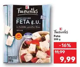 Kaufland Favourites Feta Ofertă