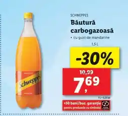 Lidl Schweppes Băutură Carbogazoasă Ofertă