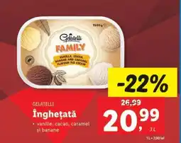 Lidl Gelatelli Înghețată Ofertă