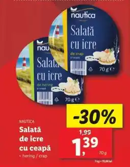 Lidl Salată de icre cu ceapă Ofertă