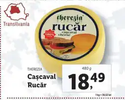 Lidl Therezia Cașcaval Rucăr Ofertă