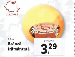 Lidl TUDIA Brânză frământată Ofertă
