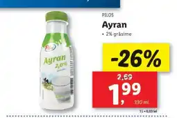Lidl Pilos Ayran Ofertă