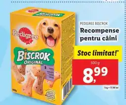 Lidl Pedigree Biscrok Ofertă