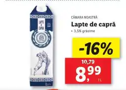 Lidl Lapte de capră Ofertă
